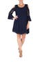 Crochet Cold Shoulder Long Sleeve Dress