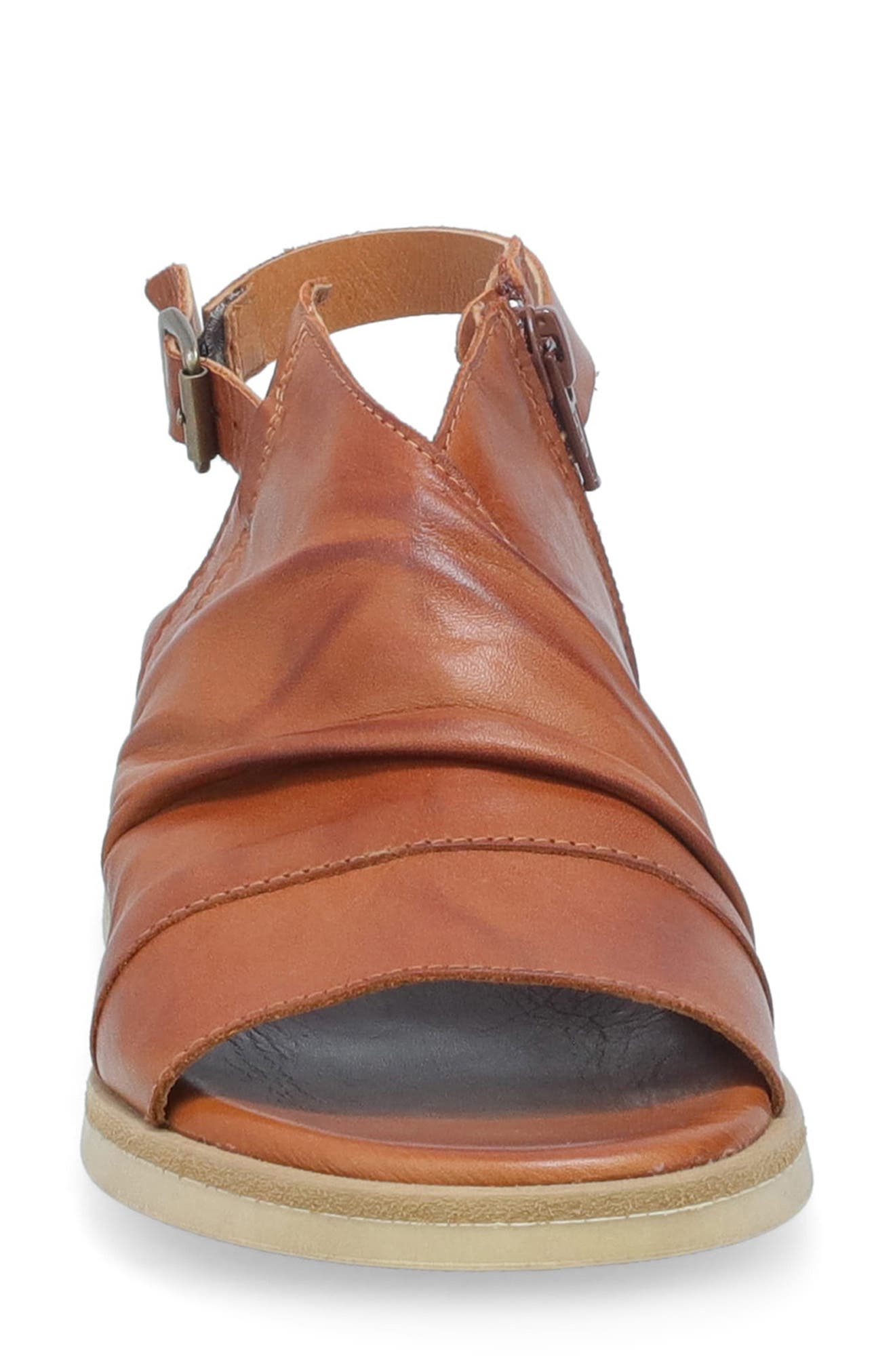 Miz Mooz Conor Slingback Sandal, Alternate, color, Brandy