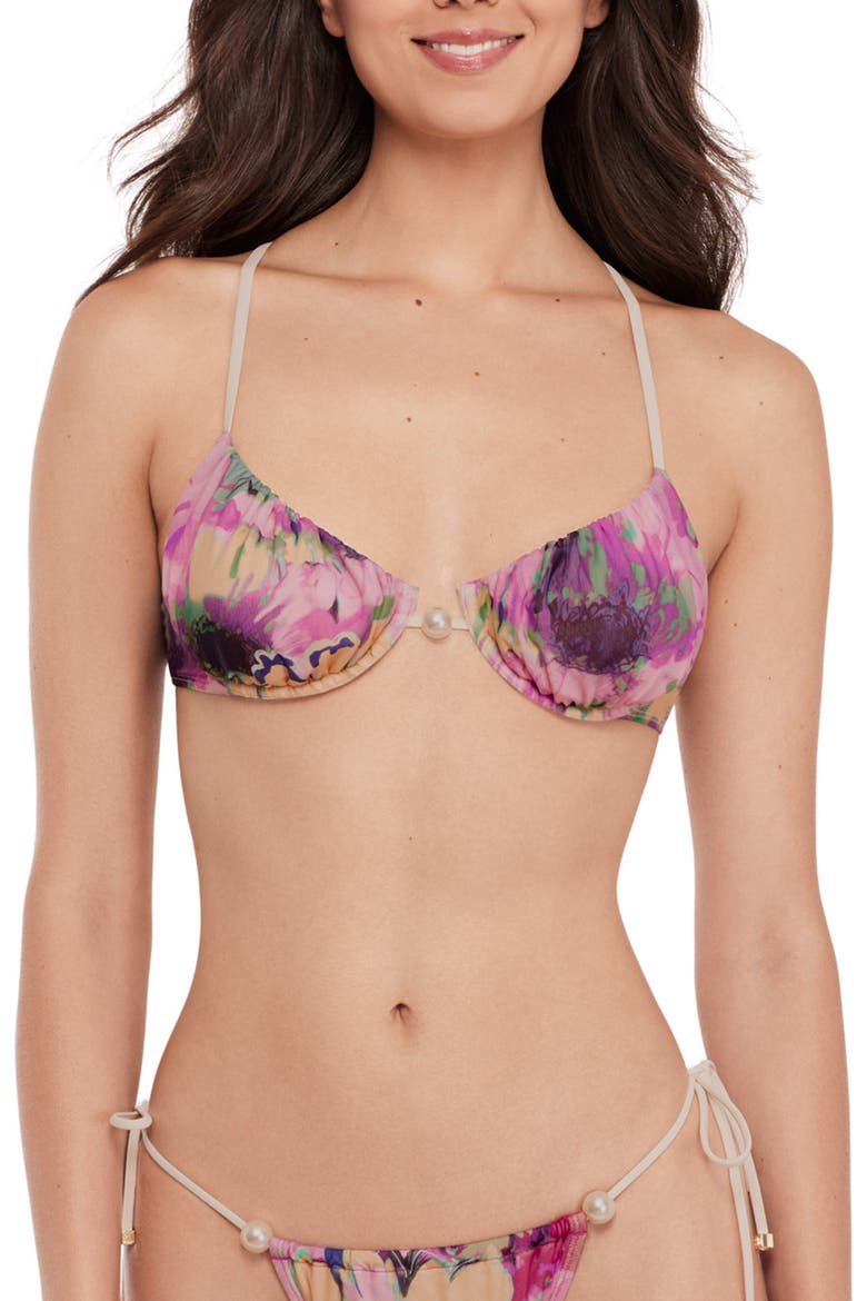 Underwire Bikini Top, Main, color, MULTI