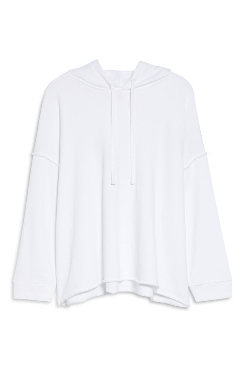 Crop Hoodie, Alternate, color, WHITE
