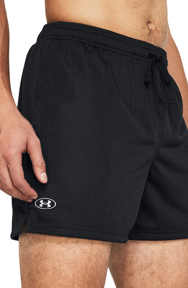 Under Armour Icon Mesh Shorts, Alternate, color, Black