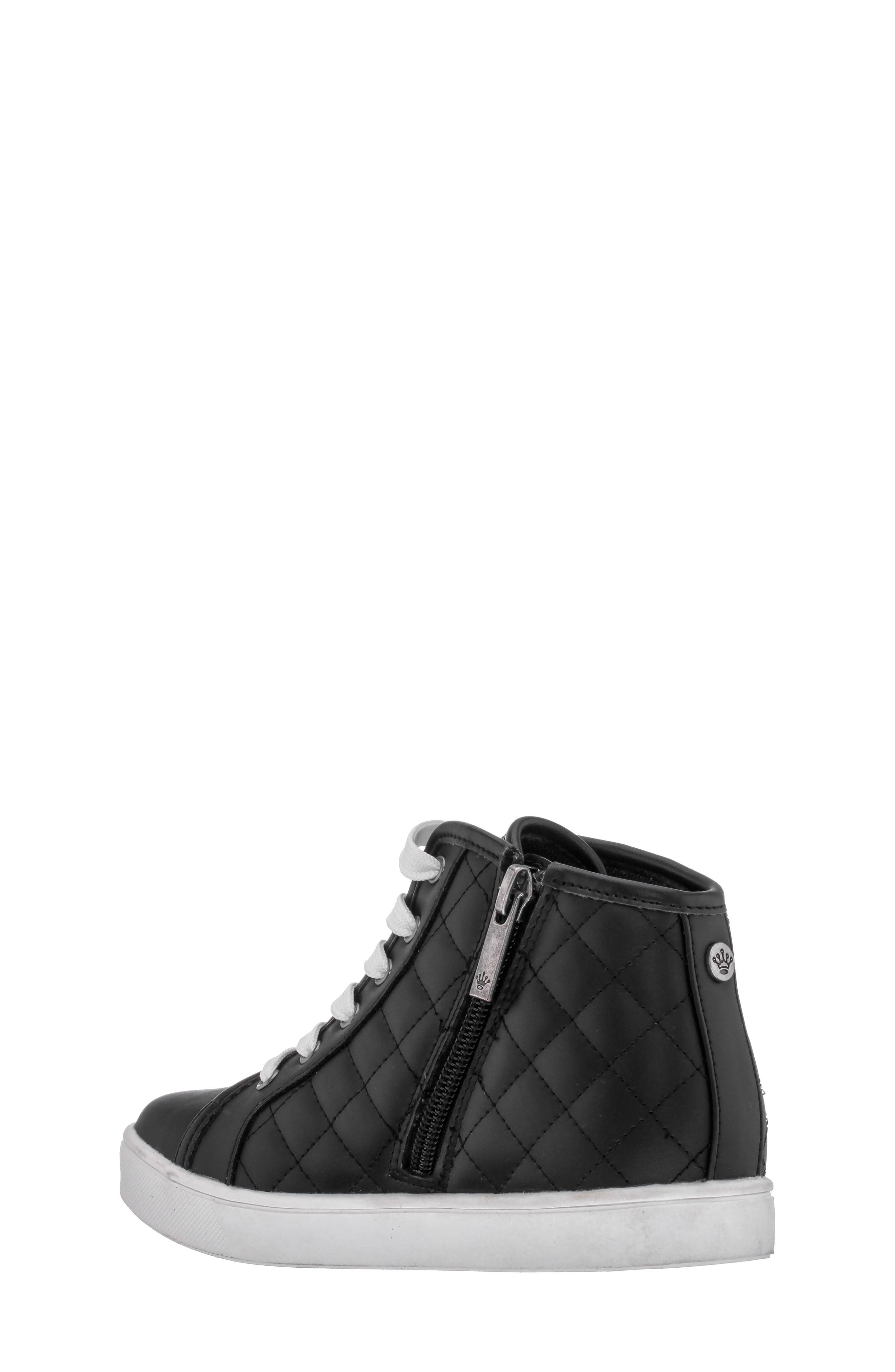 Nina Kids' Evee Fashion Athletic High Top Sneaker, Alternate, color, 