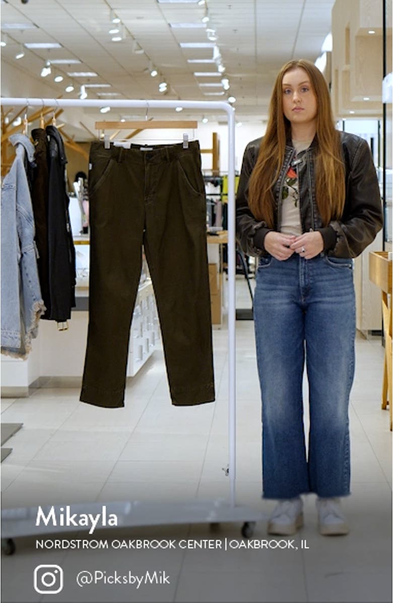 Carter Sateen Crop Utility Pants, sales video thumbnail