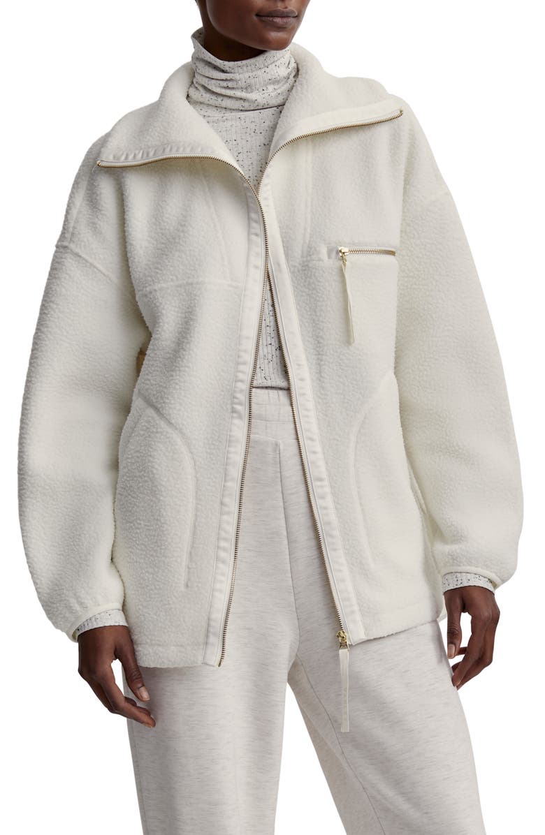 Varley Donley Recycled Polyester Fleece Jacket, Main, color,