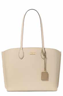 suite large leather tote