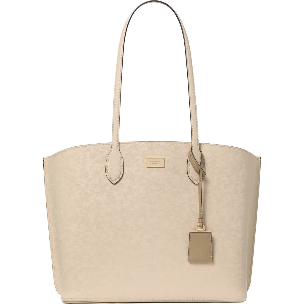 Kate Spade New York Suite Large Leather Tote In Milk Glass Multi