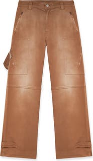 Fortela Juniat Cargo Twill Cotton Trousers