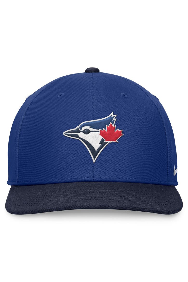 Men's Nike Royal/Navy Toronto Blue Jays Evergreen Two-Tone Snapback Hat, Alternate, color, Royal