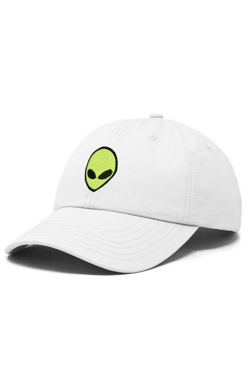 Dalix Alien Dad Cap In White