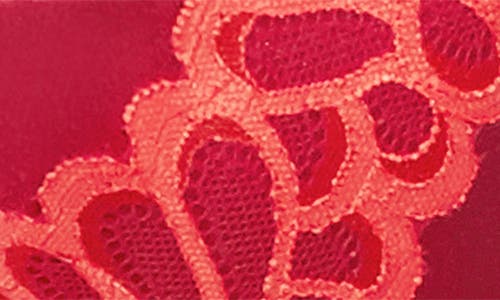 Savage X Fenty Savage Not Sorry Half Cup Plunge Bra In Red