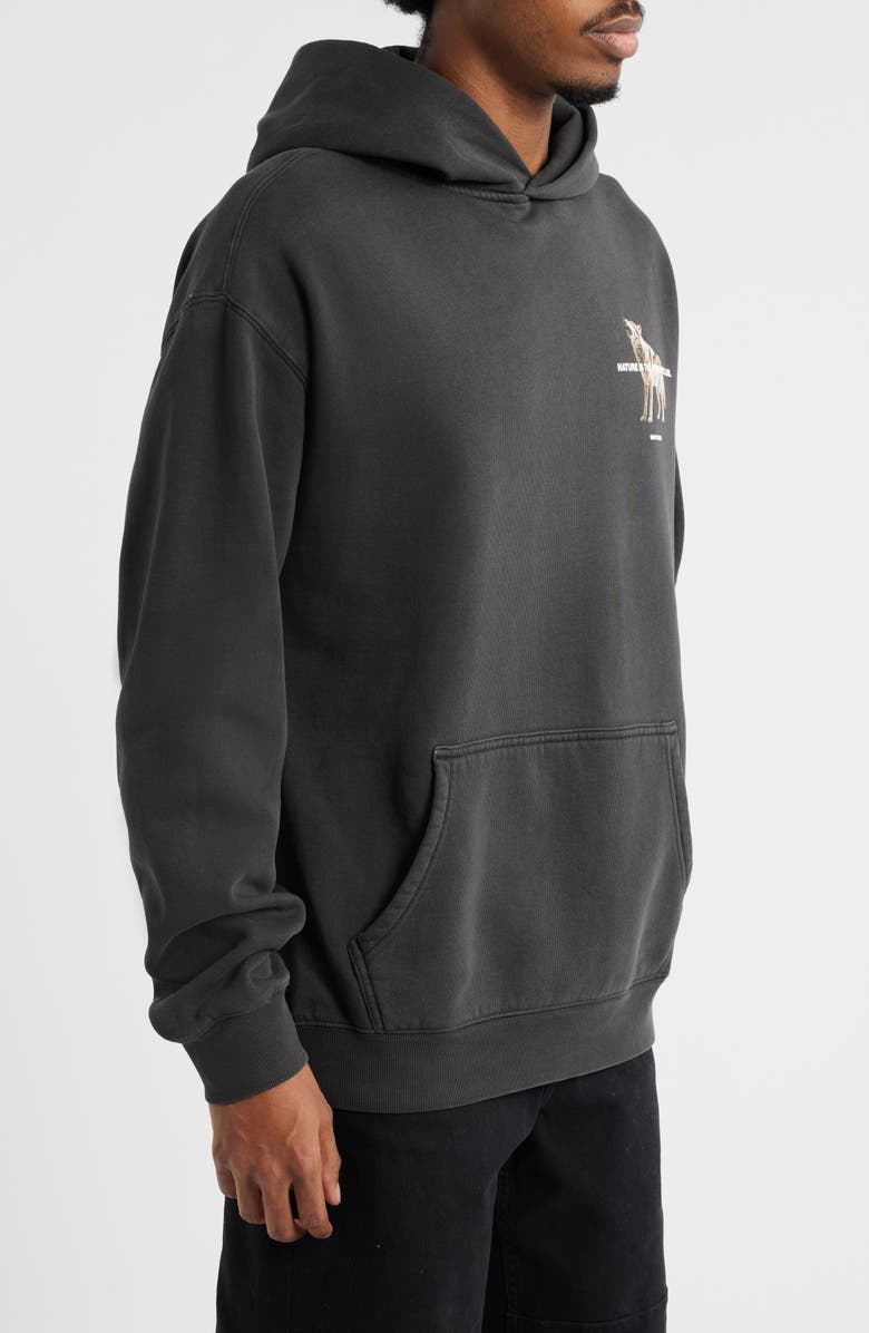 SANTO STUDIO Wolf Night Club Graphic Hoodie, Alternate, color, 