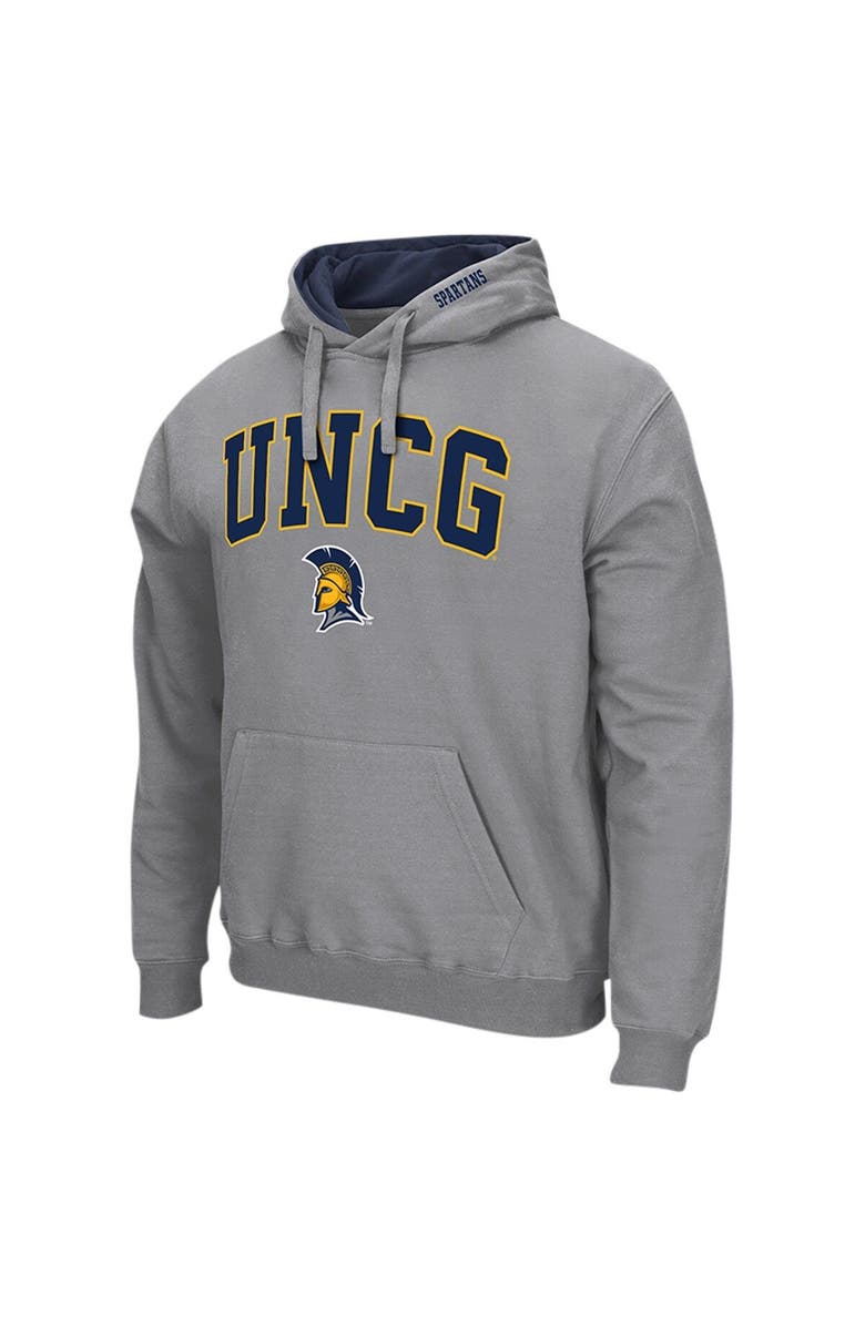 COLOSSEUM Men's Colosseum Gray UNCG Spartans Isle Pullover Hoodie, Alternate, color, Gray
