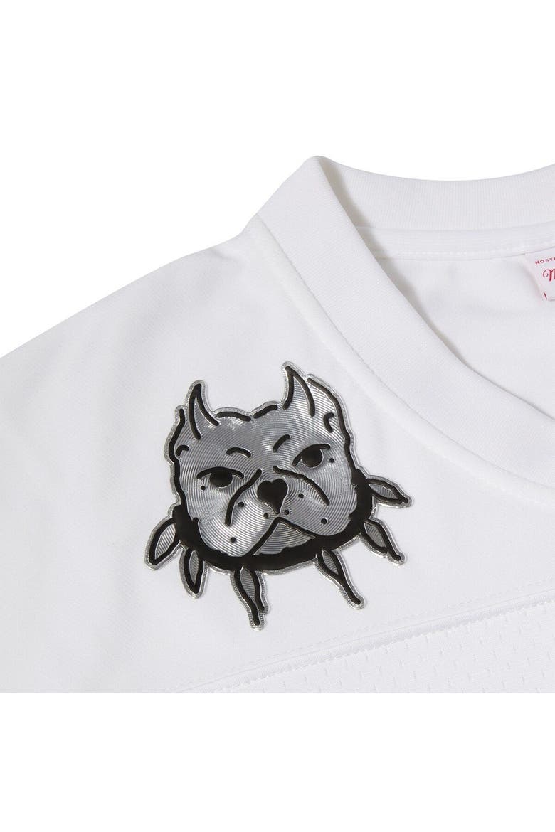 Men's Mitchell & Ness White ÑFL Por La Cultura x CHITO Limited Edition Jersey, Alternate, color, White