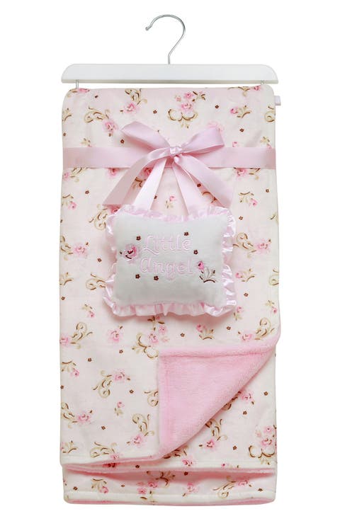 Little Angel Blanket and Pillow Set