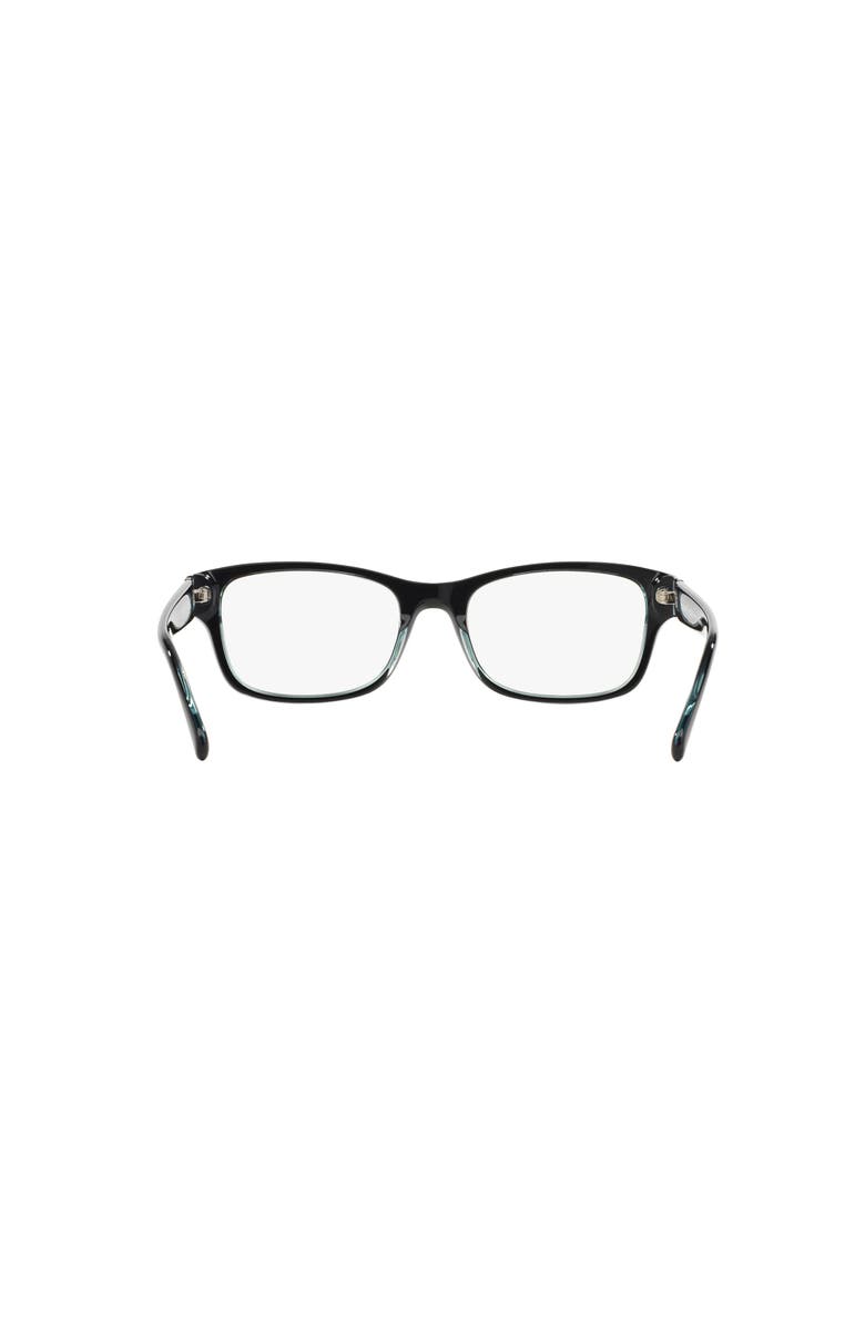 Michael Kors 53mm Square optical glasses, Alternate, color, Black
