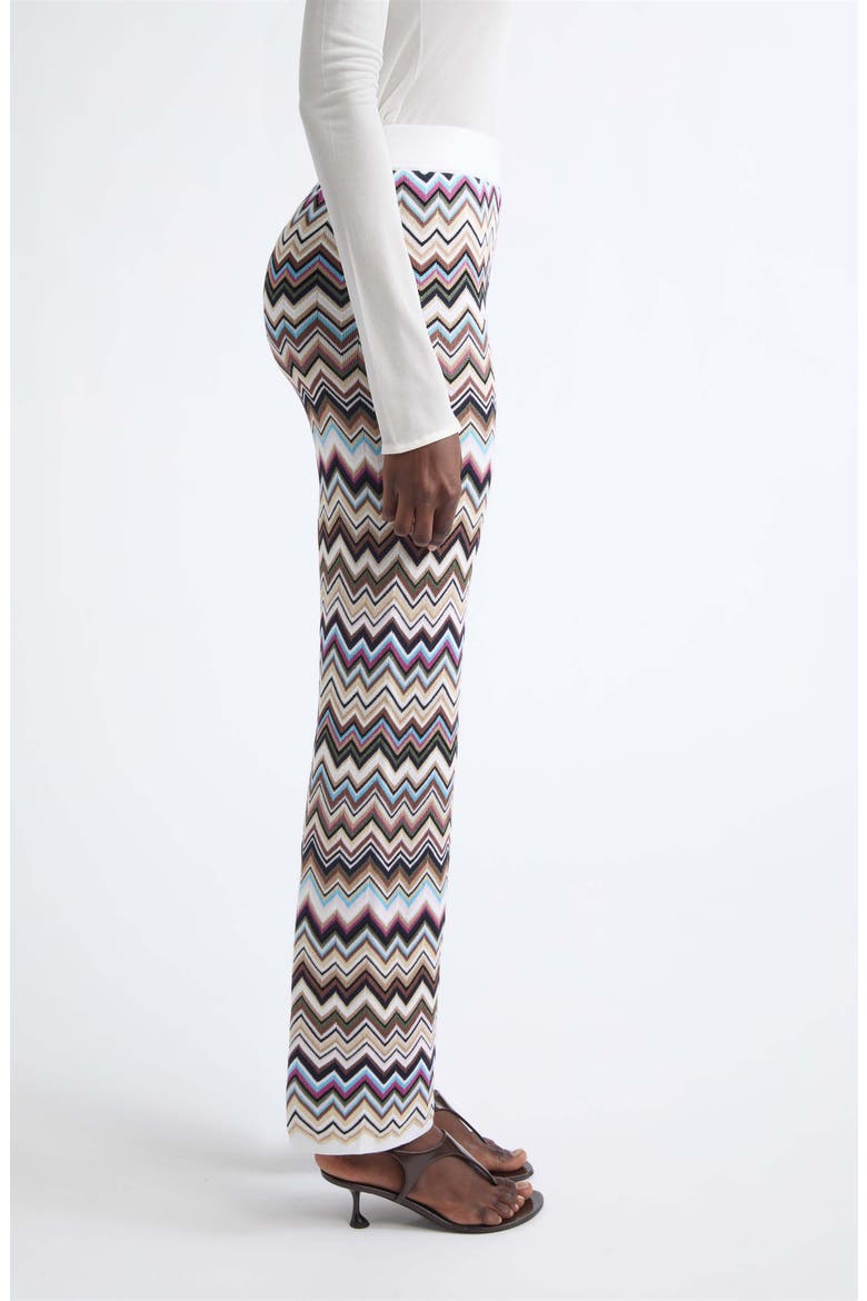 Zigzag Knit Straight Leg Pants, Alternate, color, SMSPL