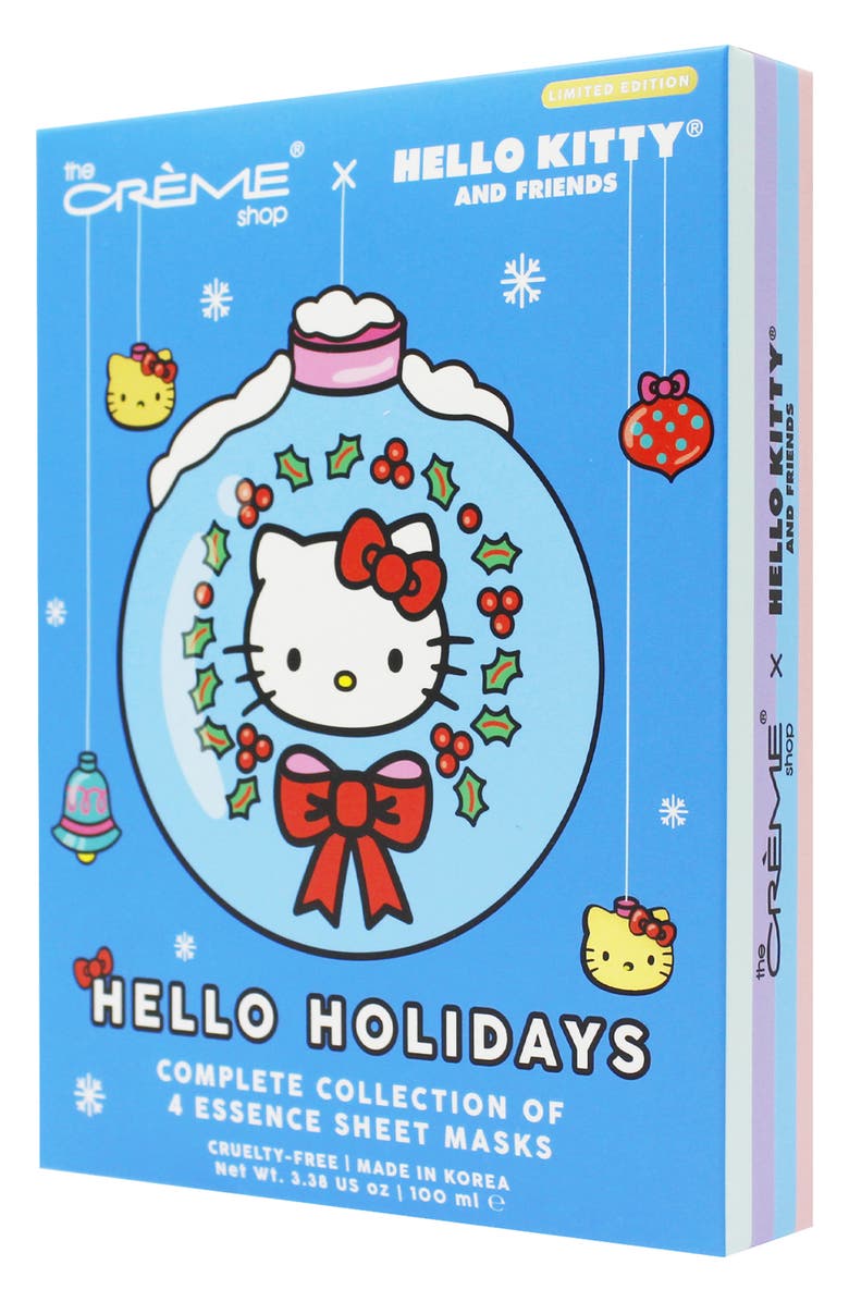 THE CREME SHOP x Hello Kitty 4-Pack Complete Collection of Sheet Masks $16 Value, Alternate, color,
