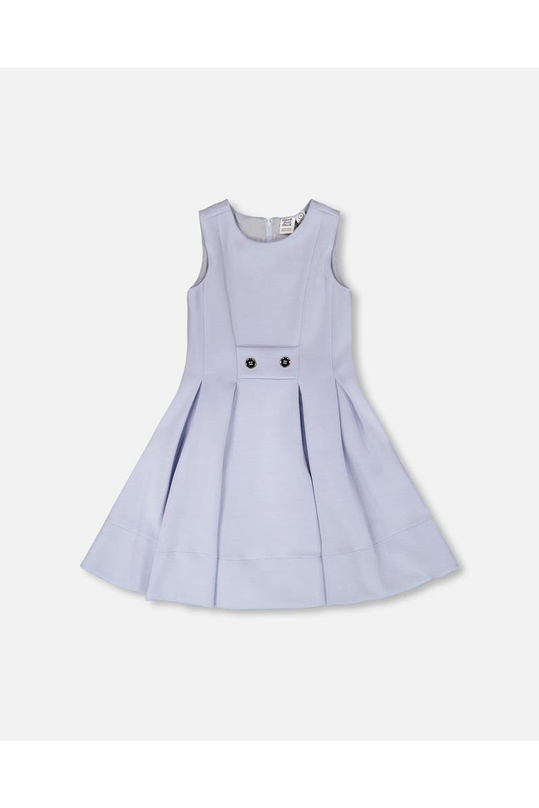 Sleeveless Neoprene Fitted Dress, Main, color, Lavender