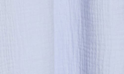 LOVESTITCH LOVESTITCH SMOCKED BUTTON FRONT COTTON GAUZE SUNDRESS