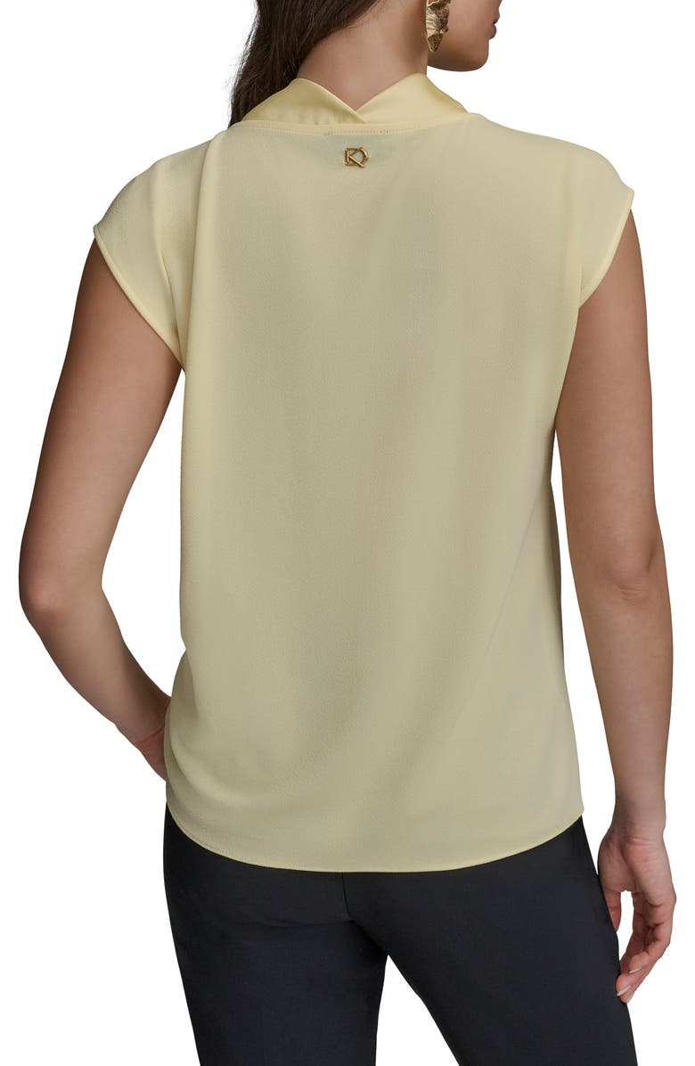Donna Karan New York Cowl Neck Top, Alternate, color, 