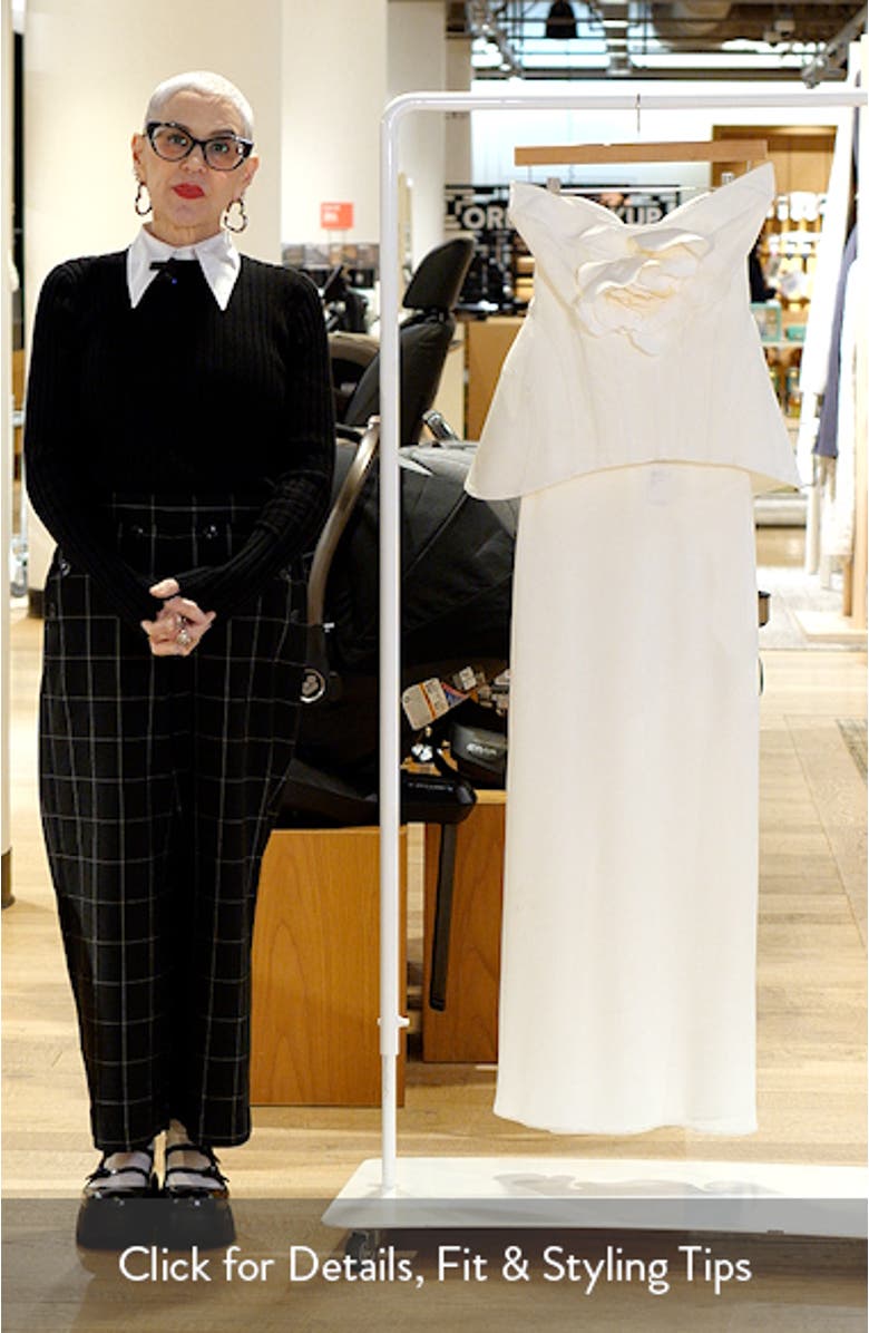 Bankson Floral Appliqué Gown, sales video thumbnail