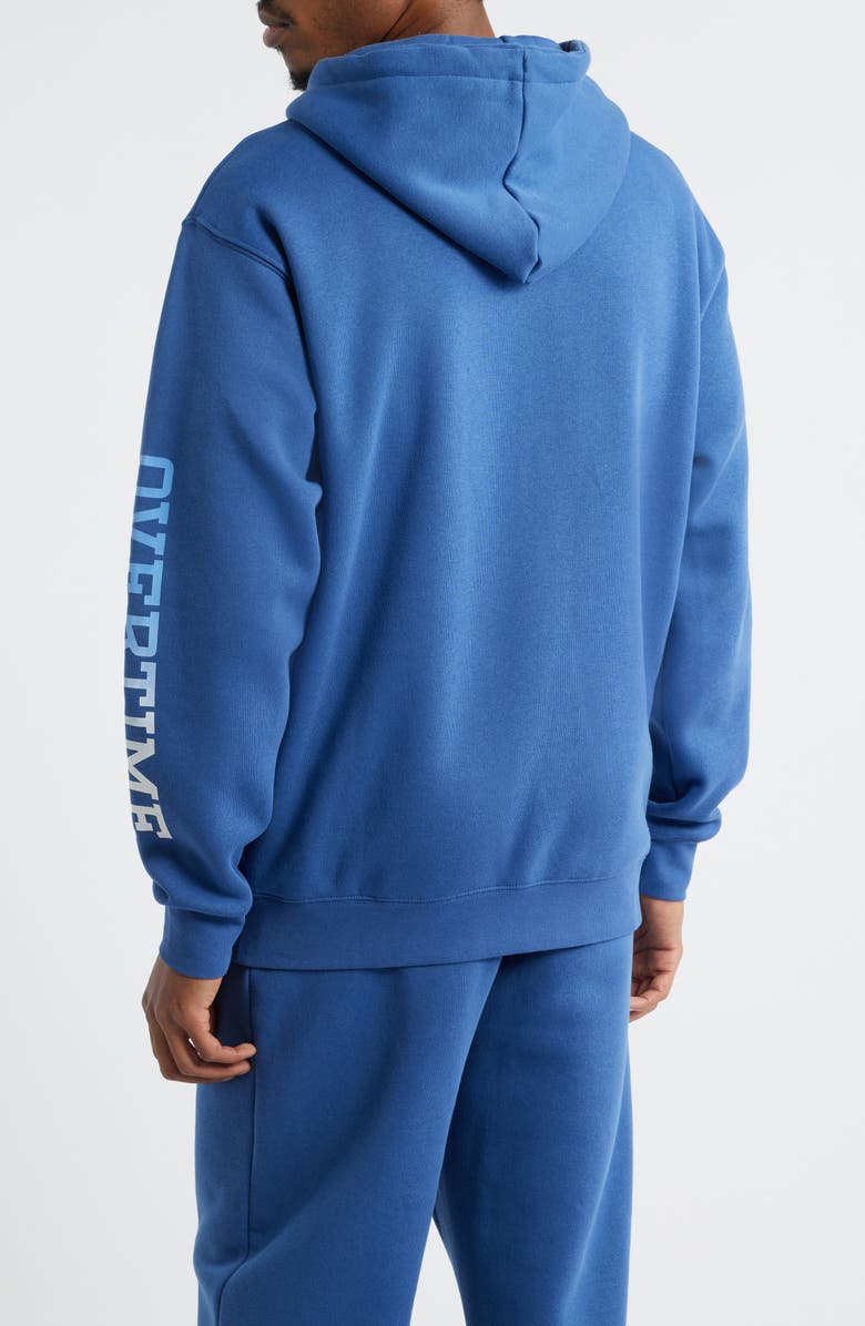 OVERTIME Classic Gradient Logo Pullover Hoodie, Alternate, color, Blue