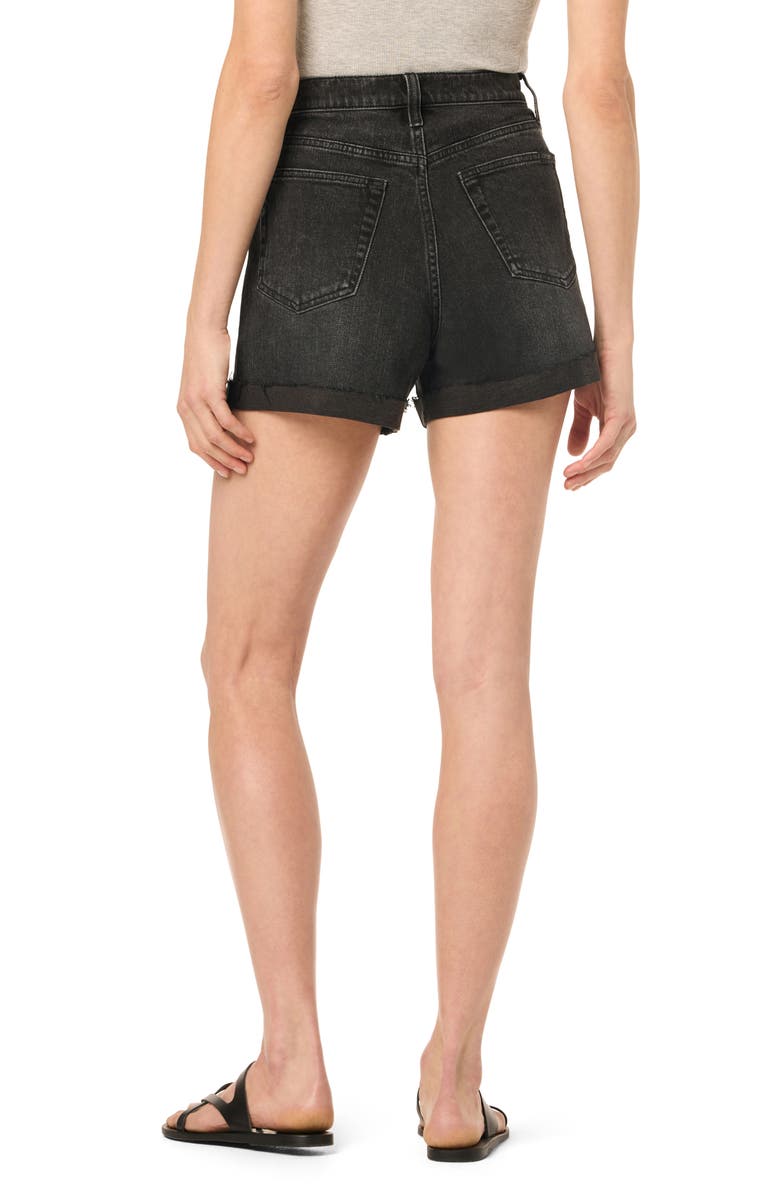 Joe's Rolled High Waist Denim Shorts, Alternate, color, Indonesia