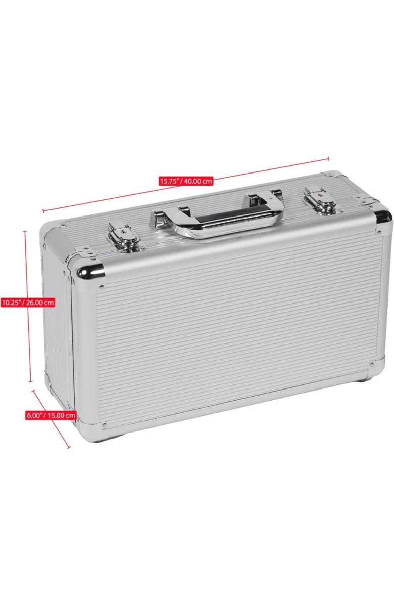 VinGardeValise VinBottle 2-Bottle Case - Silver, Alternate, color,