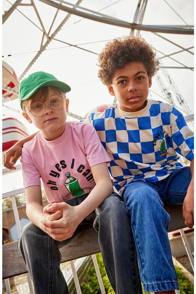 Kids' Jensen Organic Cotton Graphic T-Shirt, Alternate, color, PINK