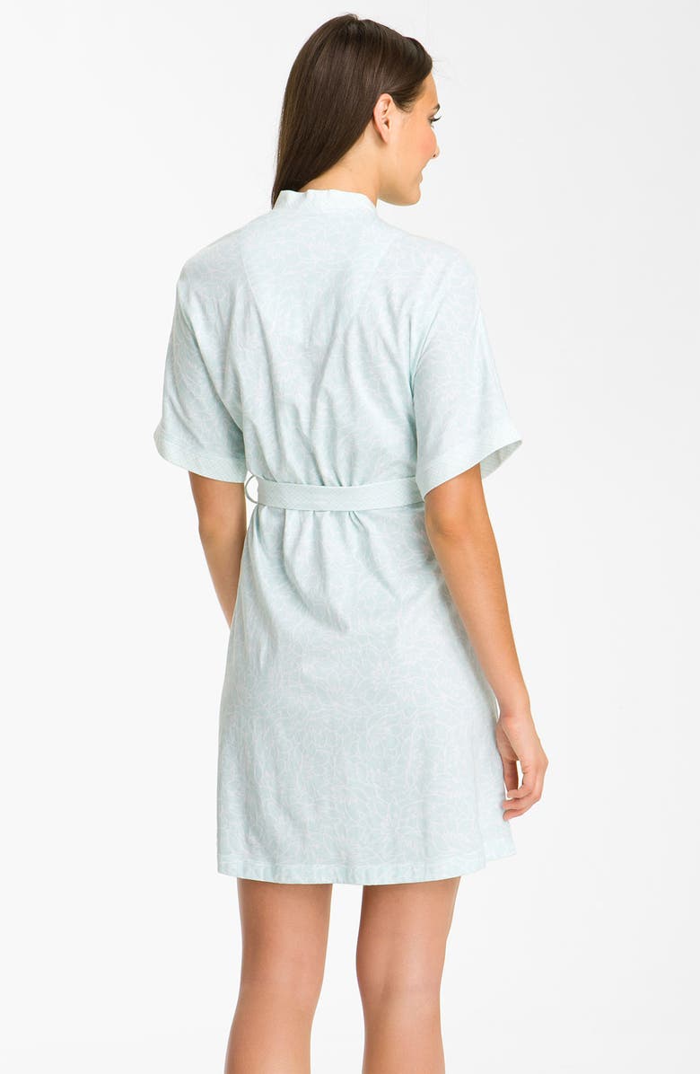 Carole Hochman Designs 'Summer Lotus' Short Robe, Alternate, color, 
