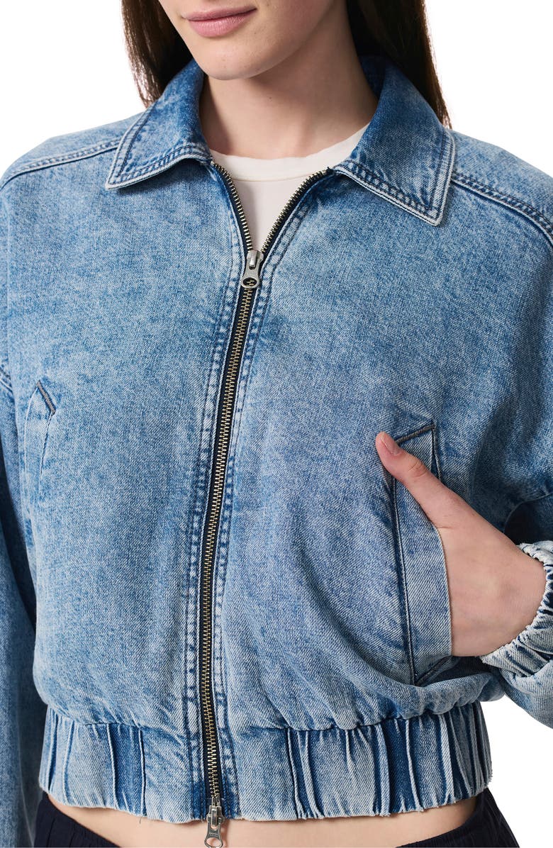 rag & bone Lara Featherlight Denim Jacket, Alternate, color,