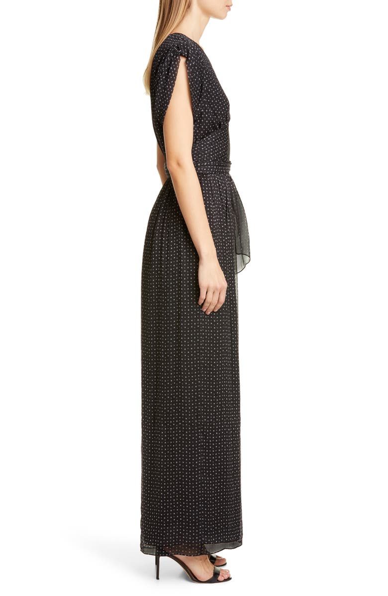 DVF Cassandra Print Silk Jumpsuit, Alternate, color, 