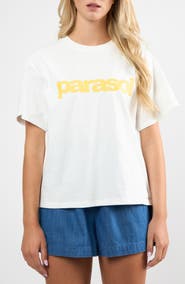 Viens Avec Moi Parasol Graphic Cotton T-Shirt