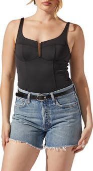 ASTR the Label U-Bar Bodysuit