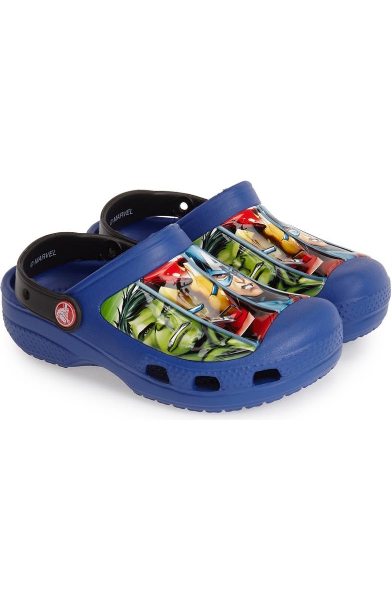 CROCS <sup>™</sup> 'Marvel<sup>®</sup> Avengers<sup>™</sup> II' Slip-On, Main, color,