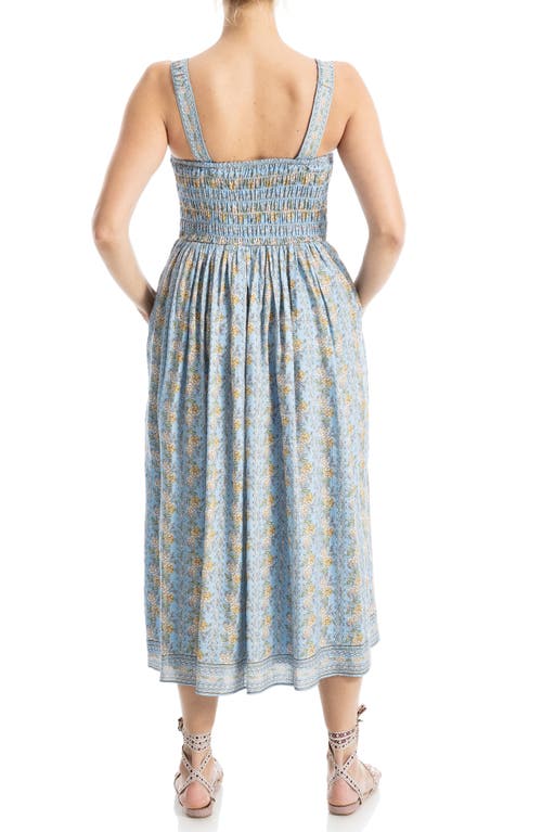 MAX STUDIO MAX STUDIO PRINT MIDI SUNDRESS