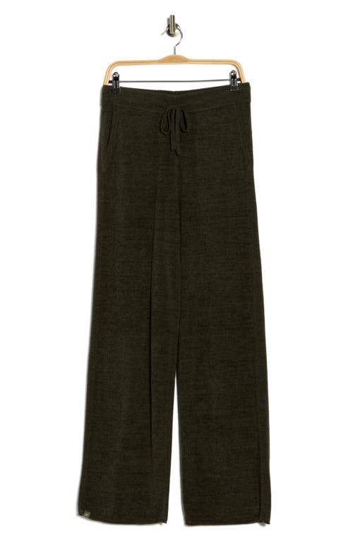 Barefoot Dreams ® Cozychic® Ultra Lite® Rib Rolled Edge Pants In Green
