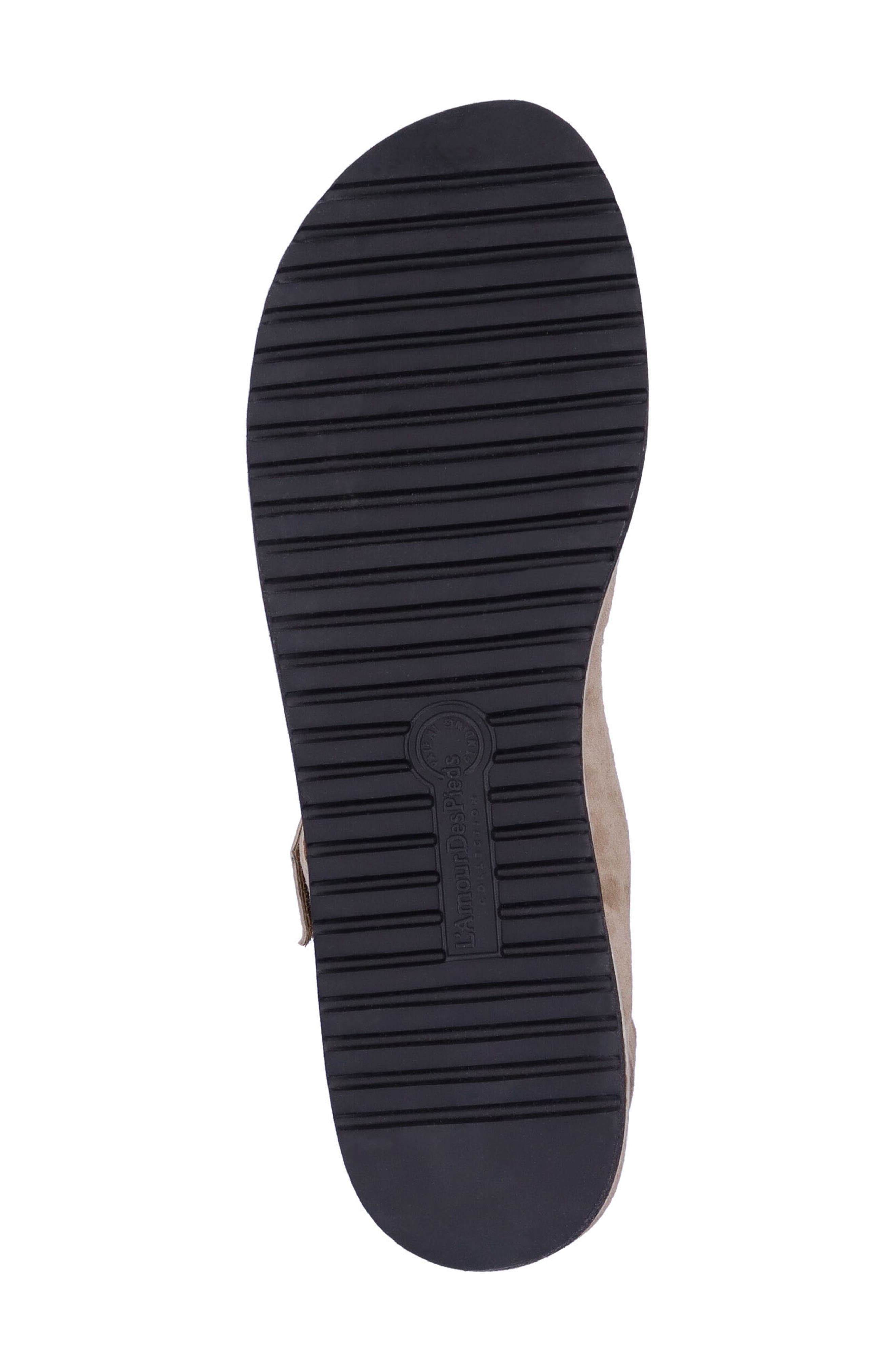 L'Amour des Pieds Arna Sandal, Alternate, color, Taupe