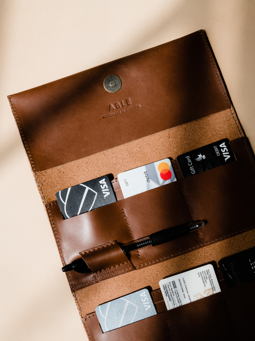 Able Debre Wallet In Whiskey In Whiskey