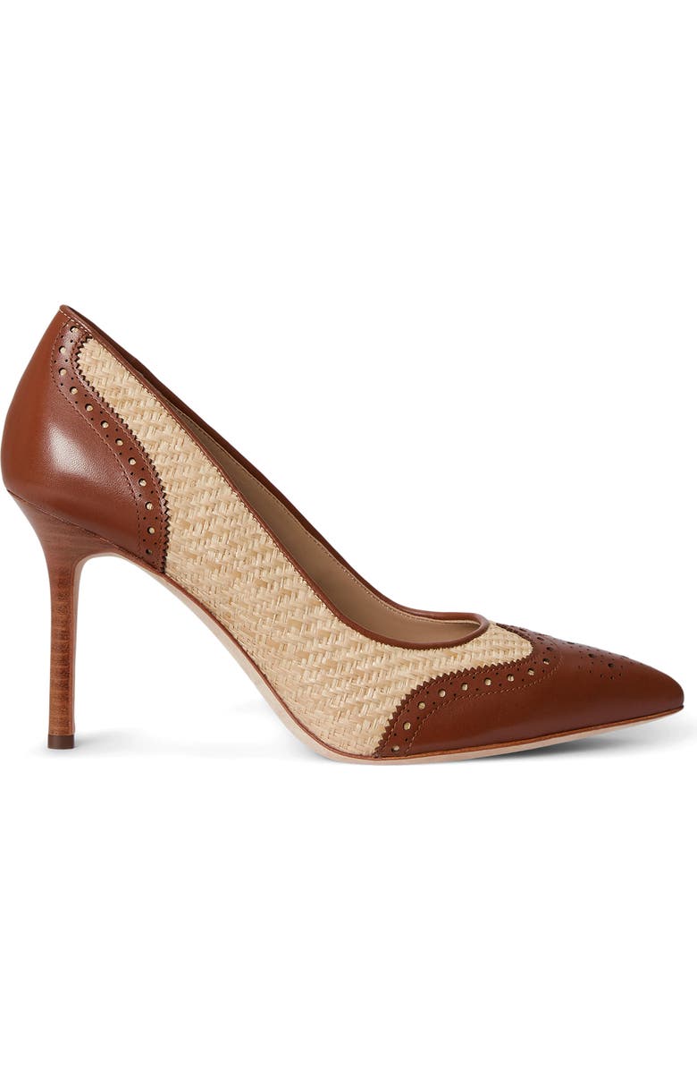 Ralph Lauren Lynden Pump, Alternate, color, Natural/ Lauren Tan