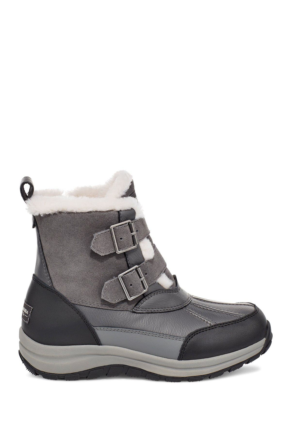KOOLABURRA BY UGG Imree Moto Boot, Alternate, color, STONE GREY