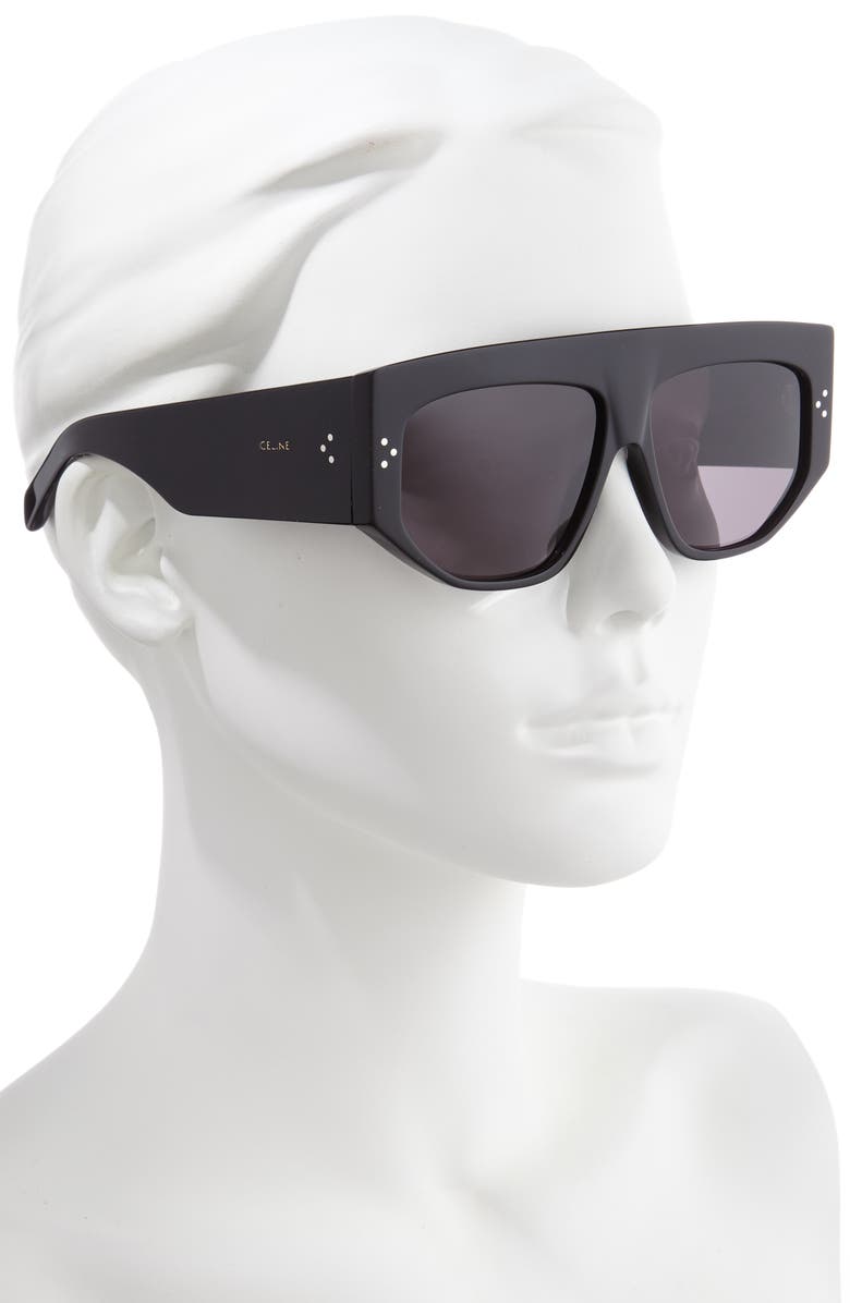 CELINE 59mm Flat Top Sunglasses, Alternate, color, 