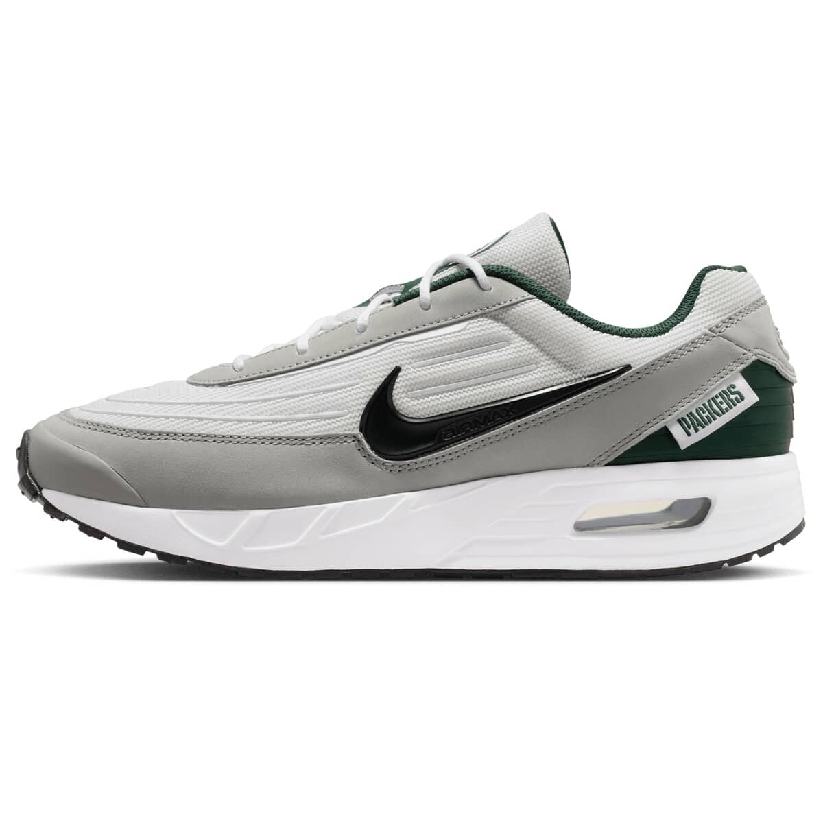Nike Unisex Nike White Green Bay Packers Air Max Verse Sneakers, Alternate, color, White