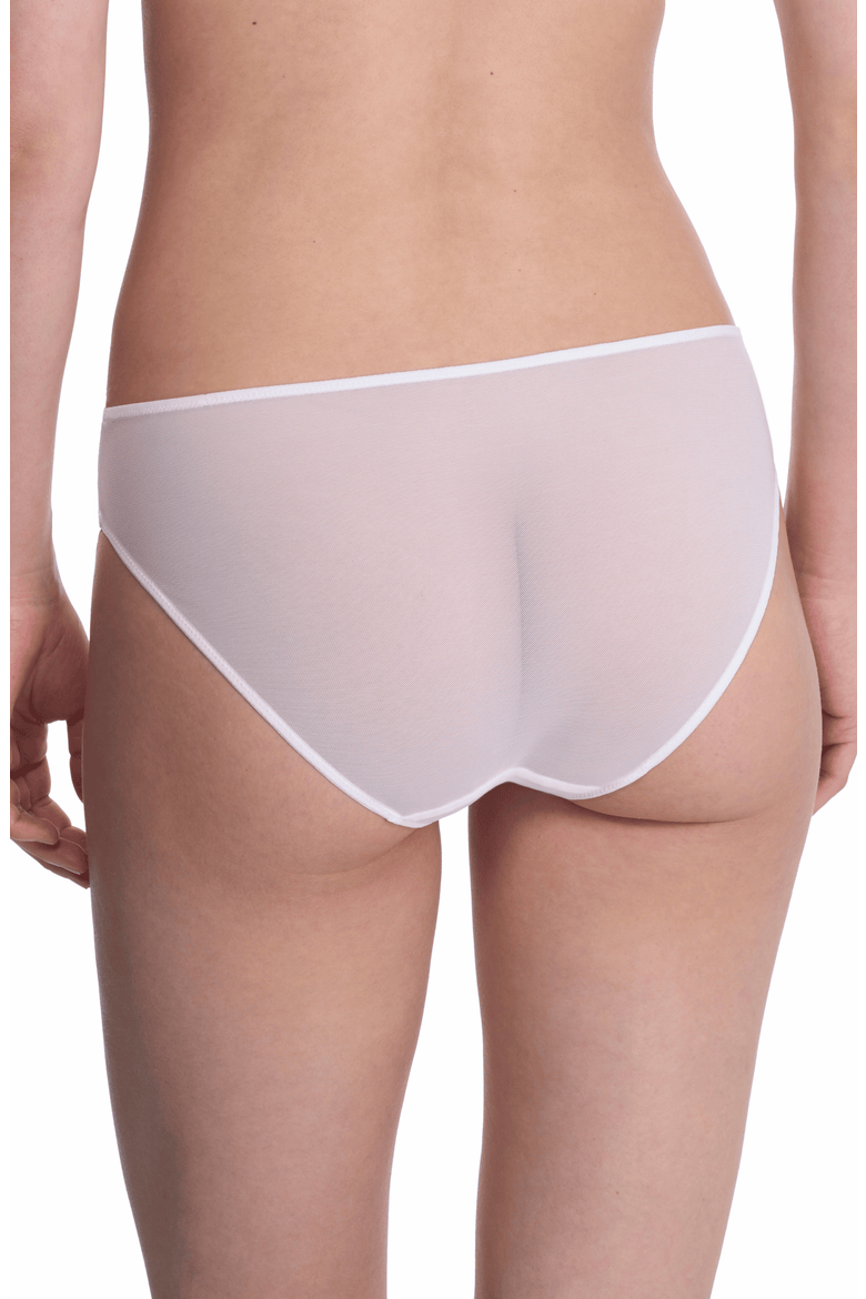 Flora Lace Bikini Panty, Alternate, color, White