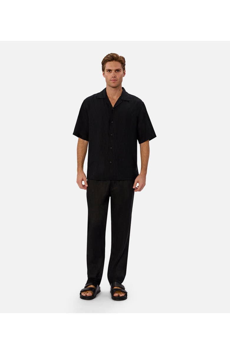 Industrie Australia THE NEW CAPRI LINEN PANT, Alternate, color, Yd Black