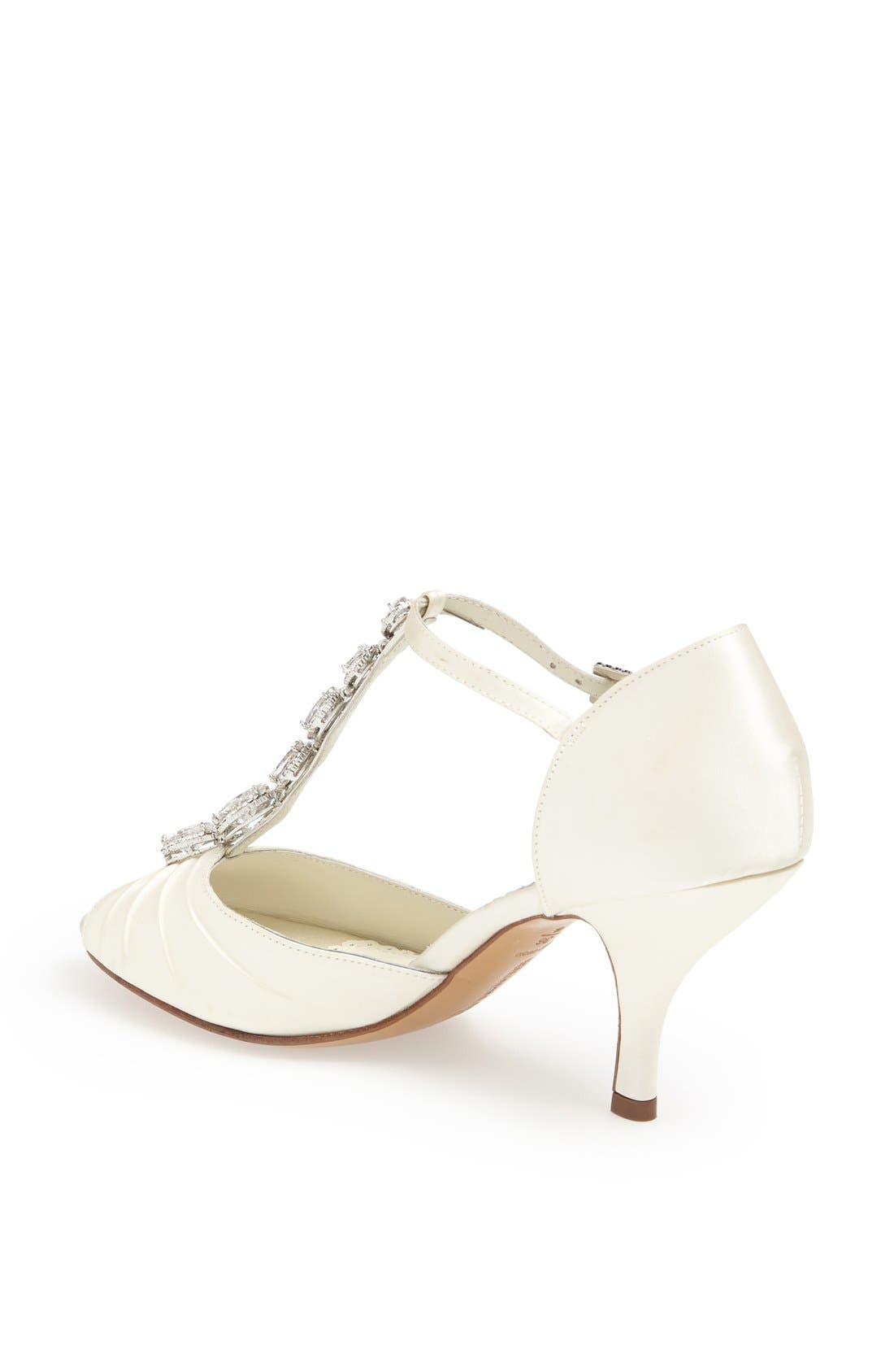 Benjamin Adams London 'Mia' Crystal Embellished Sandal, Alternate, color, 