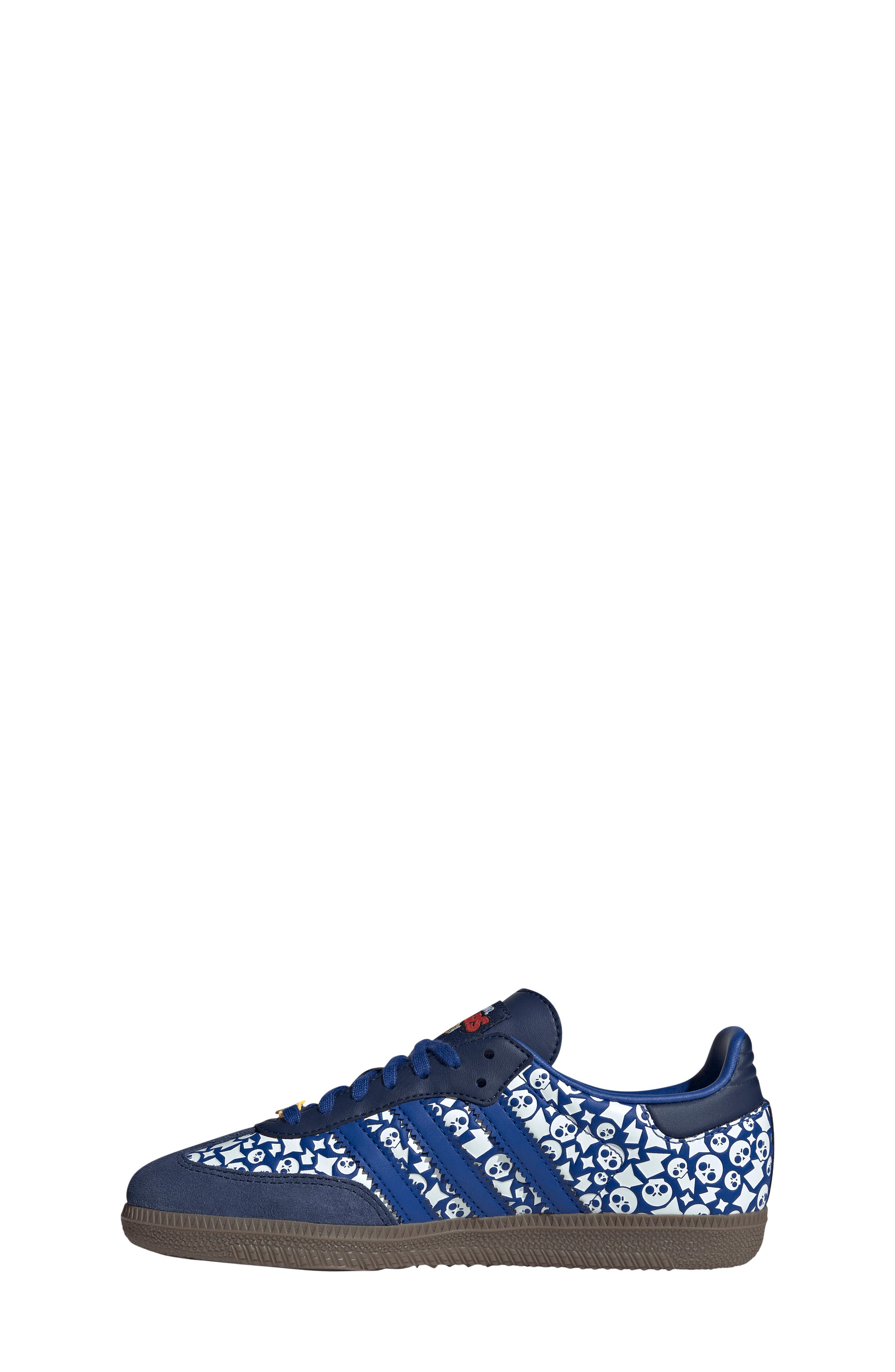 Kids' Samba OG J Sneaker, Alternate, color, TEAM ROYAL BLUE/ DARK BLUE