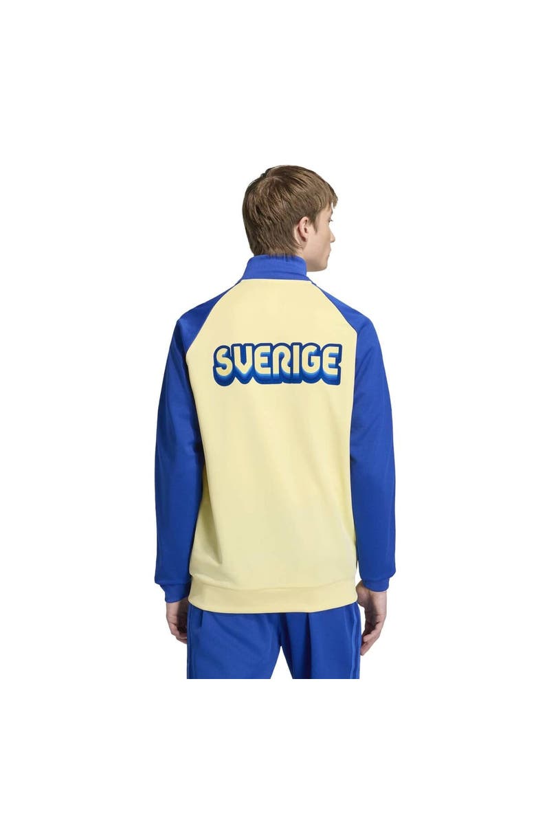 adidas Men's adidas Yellow Sweden National Team Originals Full-Zip Track Jacket, Alternate, color, Yellow