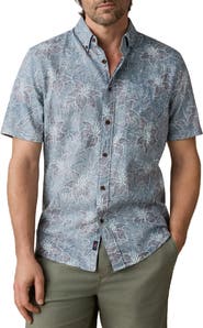 Faherty Breeze Short Sleeve Button-Down Shirt
