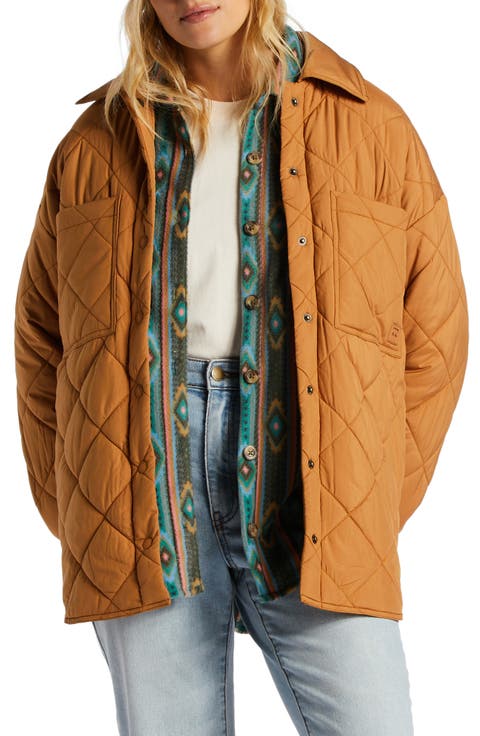 Transport Water Resistant Snap-Up Shacket